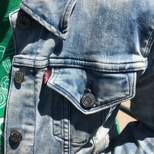 Bleached Denim LEVIS jacket